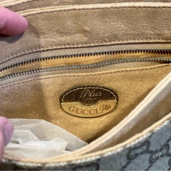 GUCCI PLUS Authentic Vintage GG Supreme Canvas Crossbody Shoulder Bag w/ COA - Picture 4 of 10